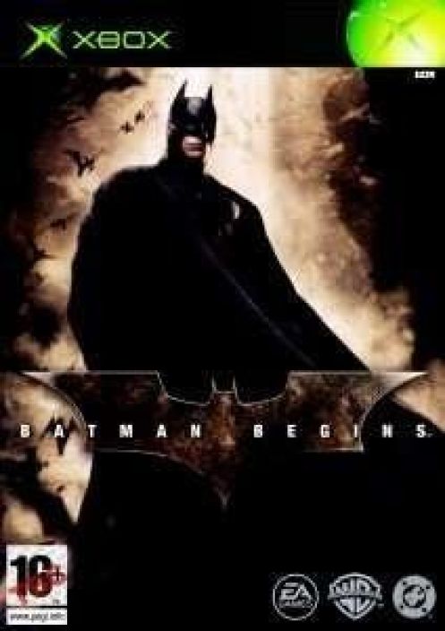 Batman begins XBox Kaytetty Manuaali loytyy eli CIB