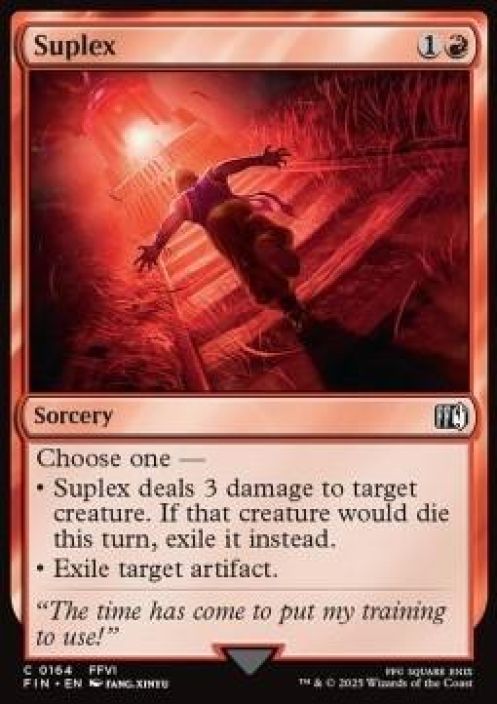 Suplex 0164 Foil Kunto: Near Mint