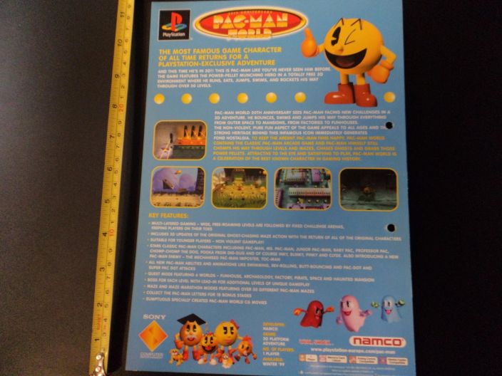 PAC-MAN WORLD 20th anniversary Namco