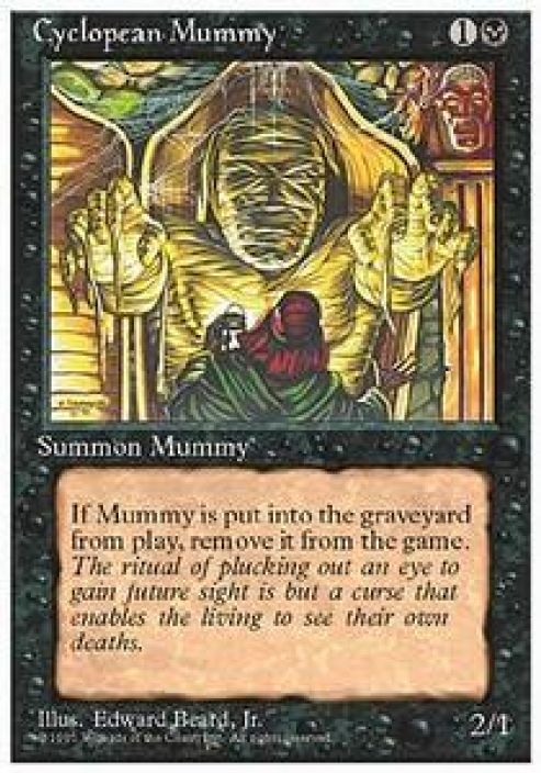 Cyclopean mummy Kunto: Excellent