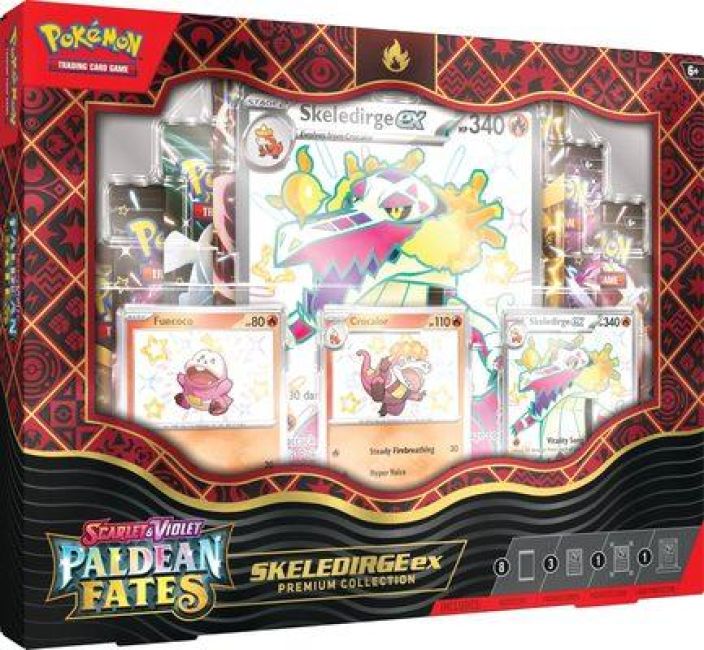 Pokemon Paldean Fates Premium Collection Skeledirge ex