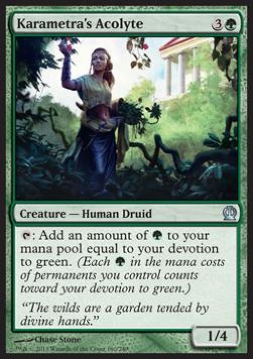 Karametra's Acolyte 160/249 EX