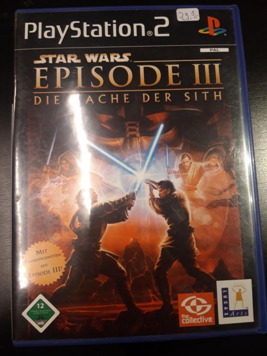 Star wars episode 3 (Saksa)kaytetty PS2