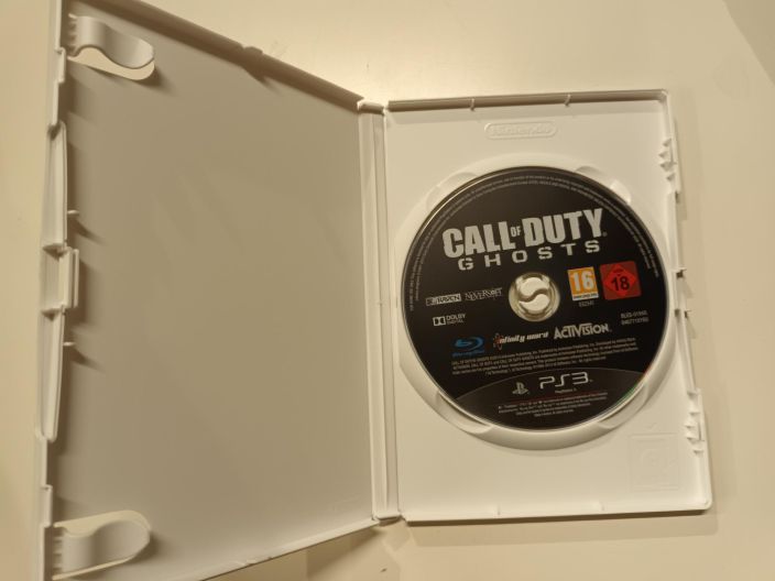 Call Of Duty Ghosts Loose Kaytetty PS3 Ei omia kansi pahveja