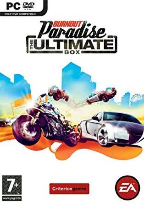 Burnout paradise the ultimate box kaytetty PC