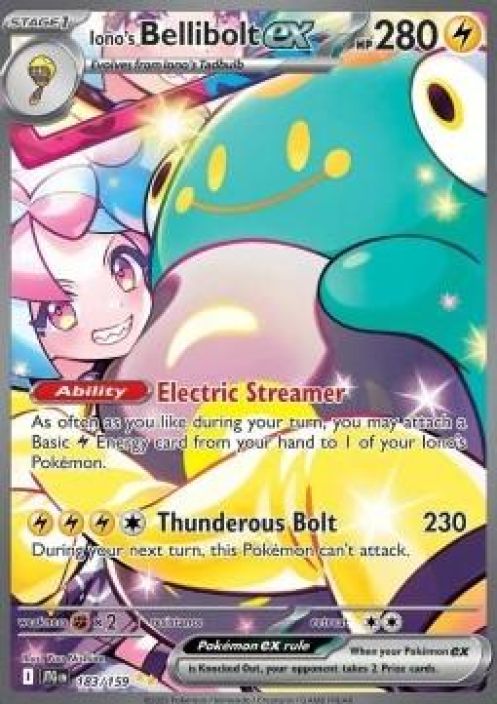 Iono's Bellibolt ex Kunto: Near Mint