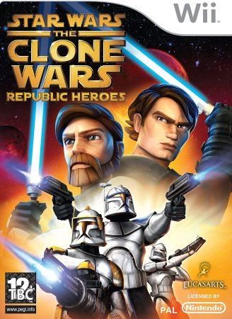 Star Wars the clone wars republic heros kaytetty Wii