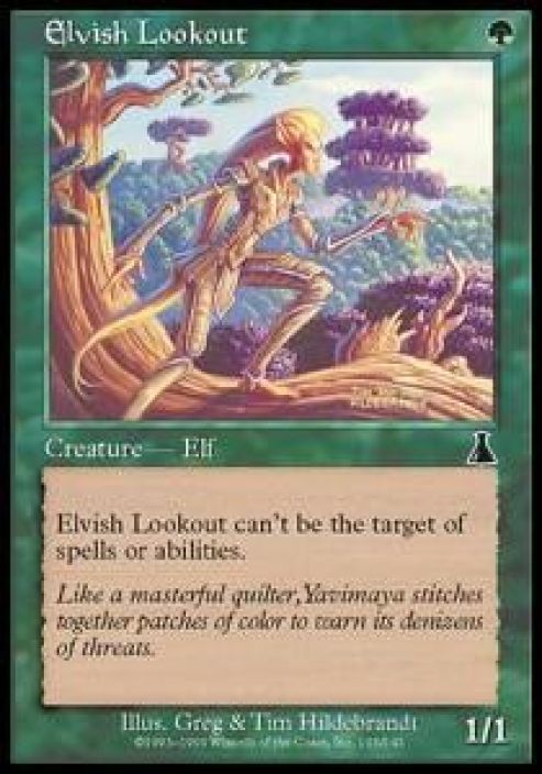 Elvish Lookout Kunto: Excellent