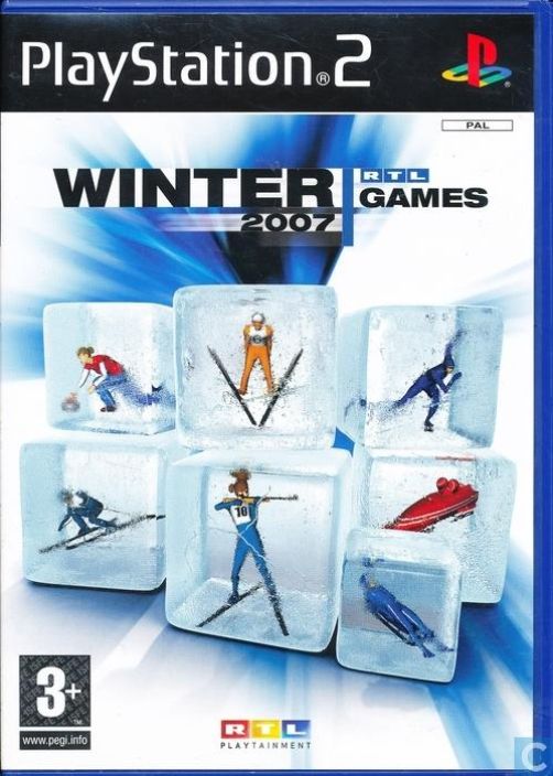 RTL winter games 2007 kaytetty PS2