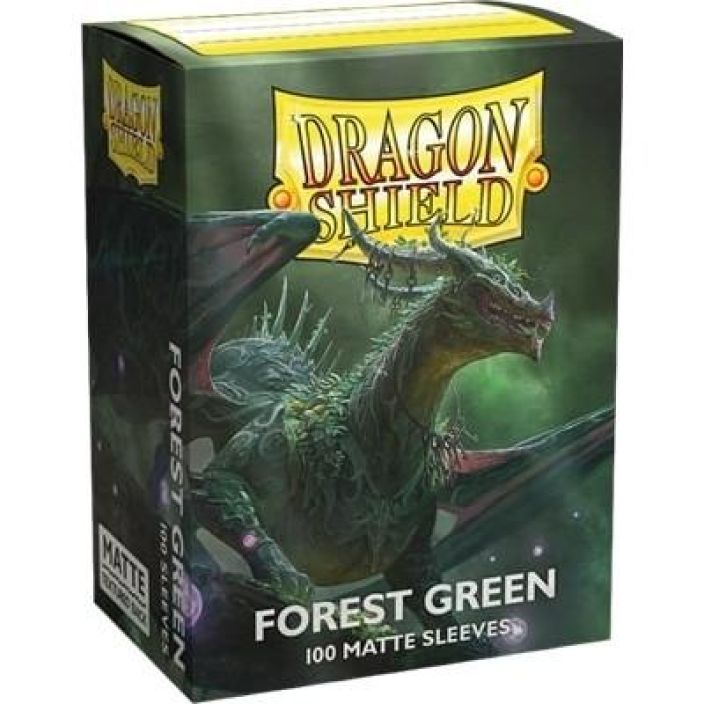 Dragon Shield Sleeves Forest Green matte100