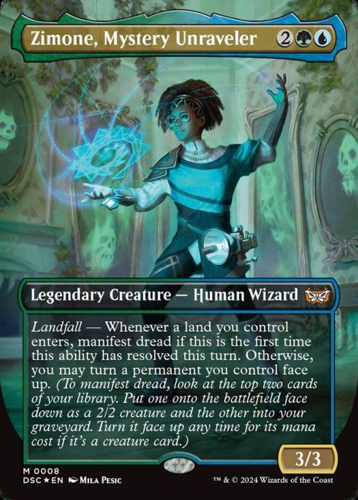 Zimone, Mystery Unraveler Kunto: NM