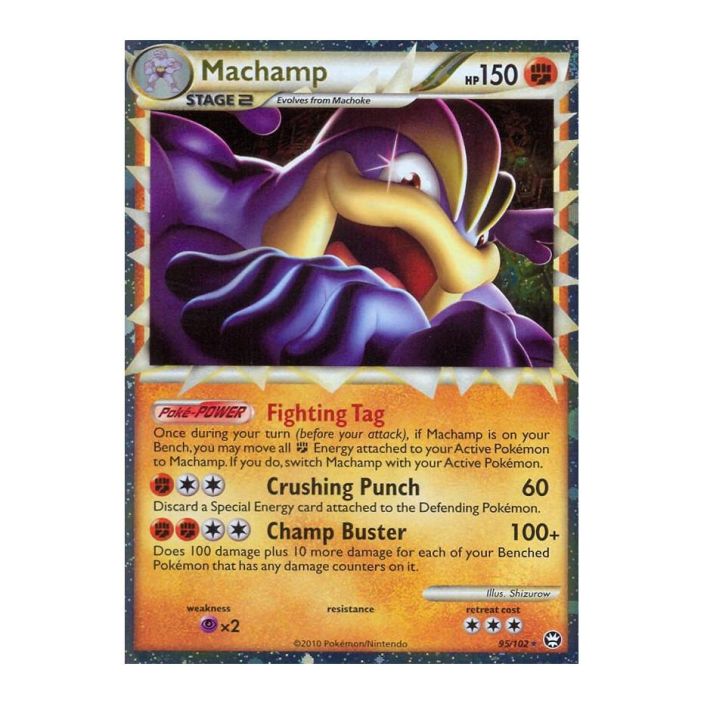 Machamp 95/102 Kunto: Light Played