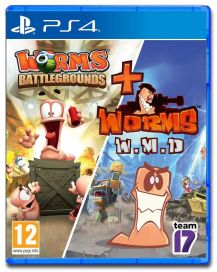 Worms Battlegrounds + Worms WMD PS4 Double Pack käytetty