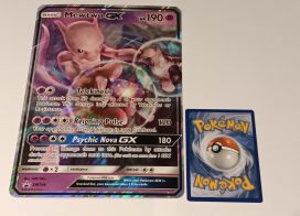 Pokemon Mewtwo GX SM196 Iso Kortti  DMG