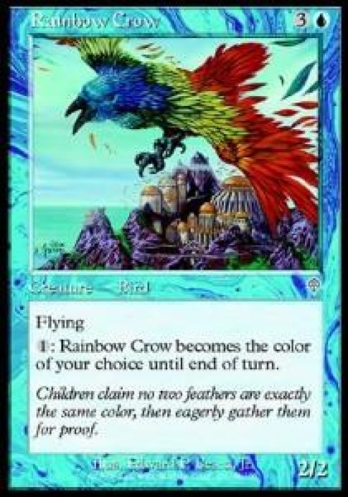 Rainbow Crow Kunto: Excellent
