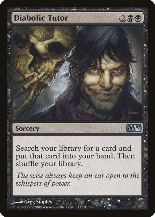 Diabolic Tutor M10/M14 GD Kunto GD