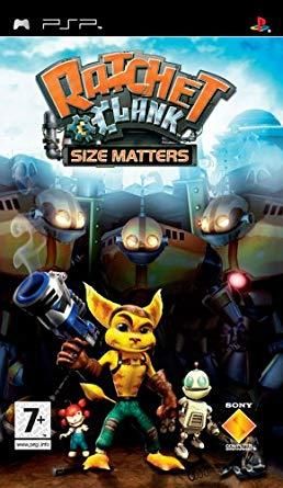 Ratchet and Clank size matters kaytetty PSP