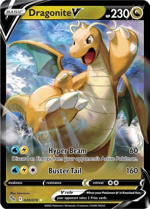 Dragonite V 049/078 Kunto: NM/M