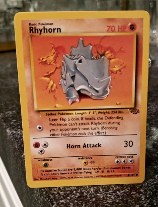 Rhyhorn 61/64 Kunto: NM