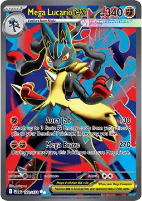 Mega Lucario ex 160/132 NM