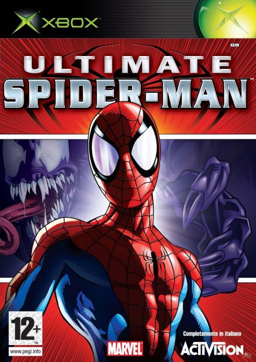 Ultimate Spider-Man XBOX Kaytetty Manuaali loytyy eli CIB