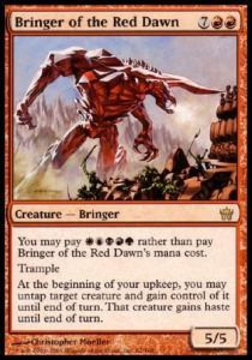 Bringer of the red dawn Kunto: Excellent