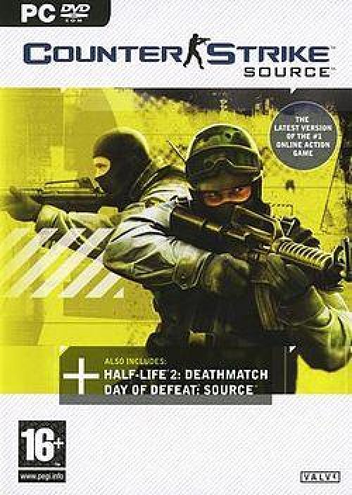counter strike source pc kaytetty includes half life 2 and day of defeat source 