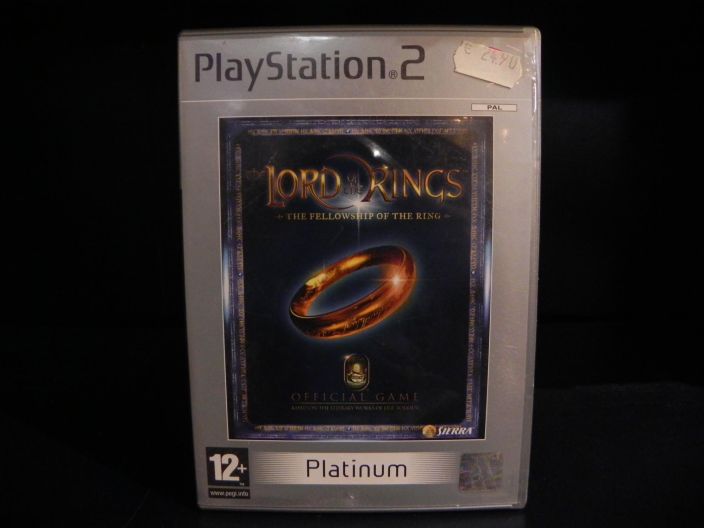 Lord of the rings fellowship of the ring kaytetty PS2