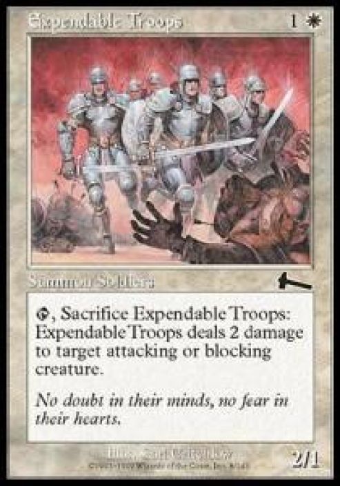Expendable Troops Kunto: Excellent