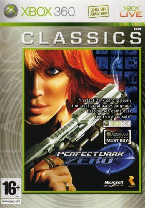 Perfect Dark Zero kaytetty XBOX 360