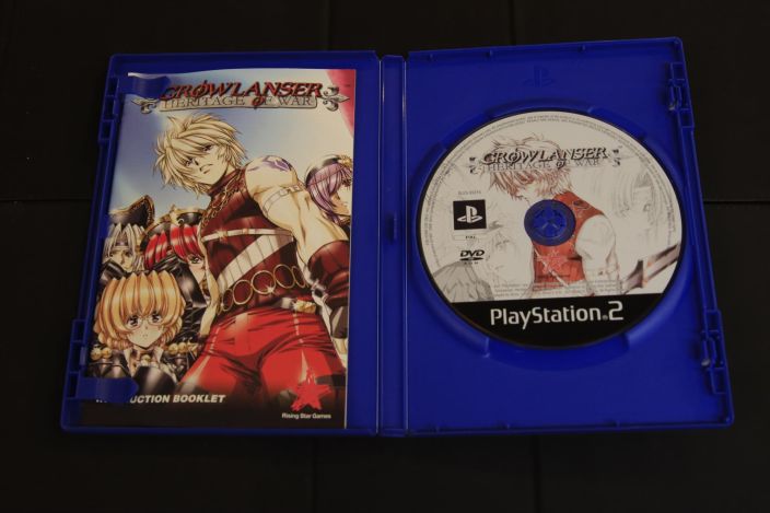 Growlanser Heritage of War Kaytetty PS2 Mukana Manuaali