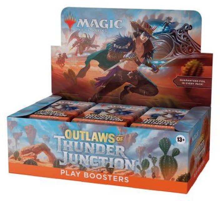 Outlaws of Thunder Junction Play Booster Display Julkaisu 12/4
