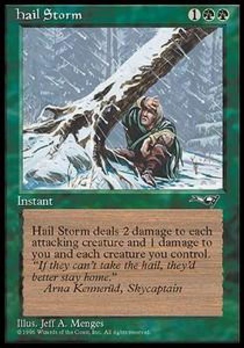 hail storm Kunto: Excellent
