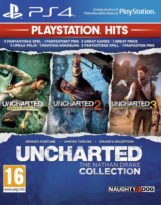 Uncharted - The Nathan Drake Collection - PS4 Playstation Hits
