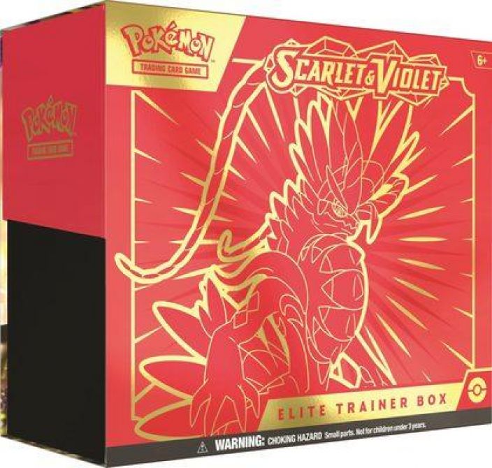Pokemon SV1: Scarlet &amp; Violet Pokemon Elite Trainer Box Koraidon