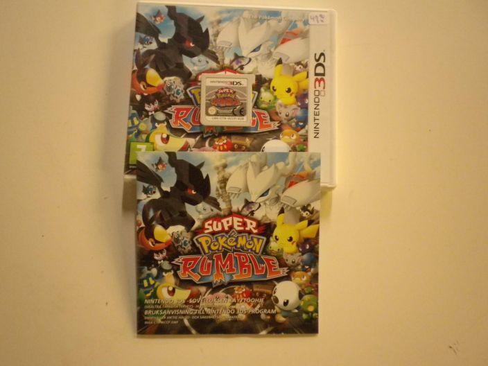 Super Pokemon Rumble kaytetty 3DS