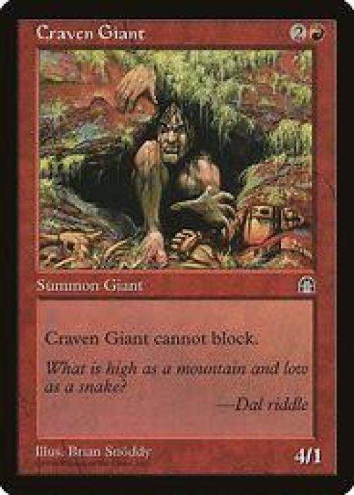 Craven Giant Kunto Near Mint