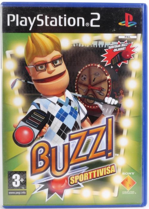 Buzz!: Sporttivisa kaytetty PS2