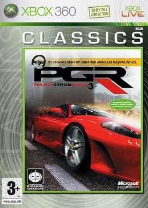 PGR 3 kaytetty XBOX 360