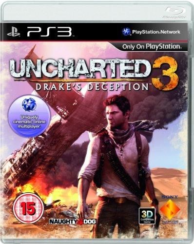 Uncharted 3: Drake's Deception kaytetty PS3