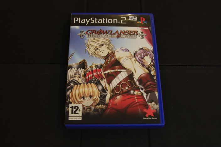 Growlanser Heritage of War Kaytetty PS2 Mukana Manuaali