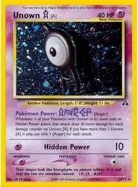 Unown 33/75 [A] DMG