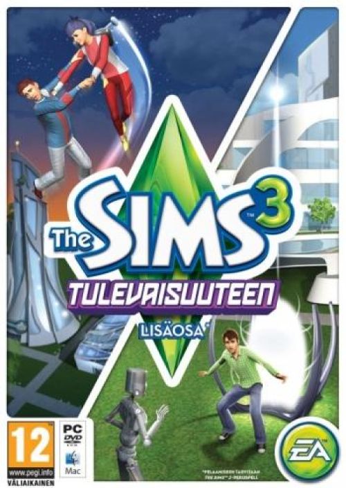 Sims 3 Tulevaisuuteen kaytetty Pc Suomi peli