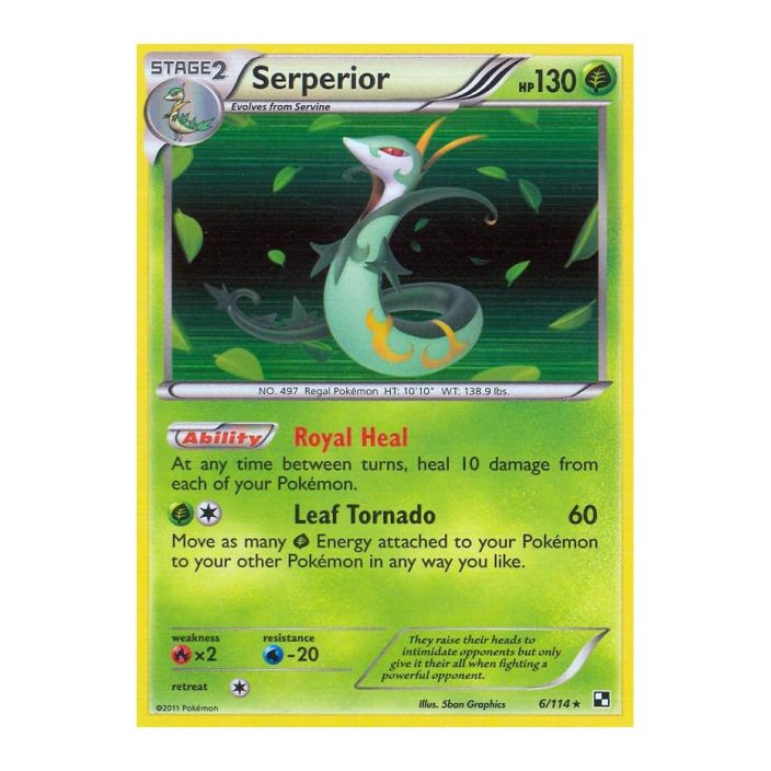 Serperior 6/114 Holo Kunto: NM