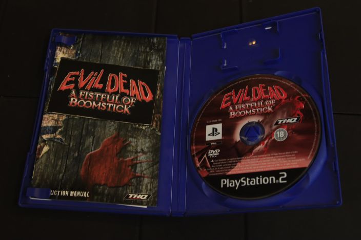 Evil Dead A Fistful Of Boomstick Kaytetty PS2 Suomi ja ruotsi Versio