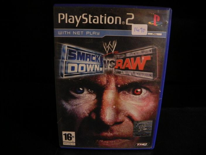 Smackdown vs raw kaytetty PS2