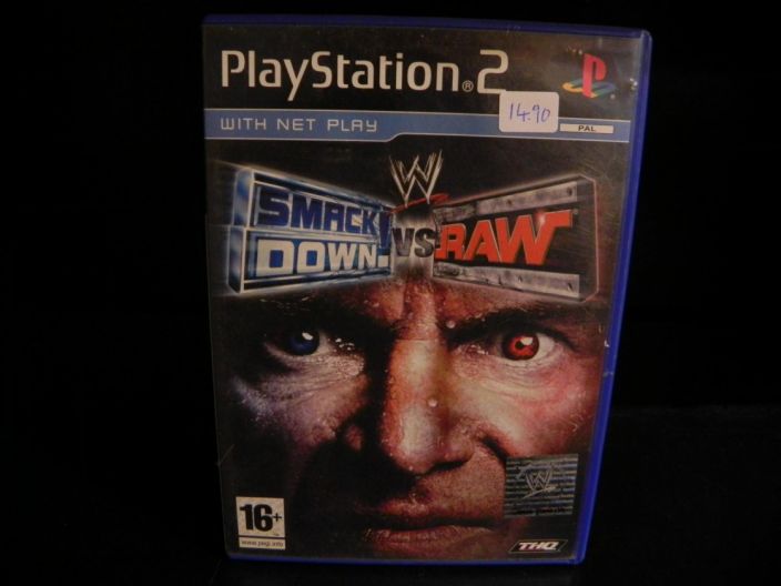 Smackdown vs raw kaytetty PS2