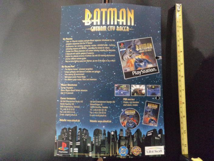 BATMAN GOTHAM CITY RACER Ubisoft