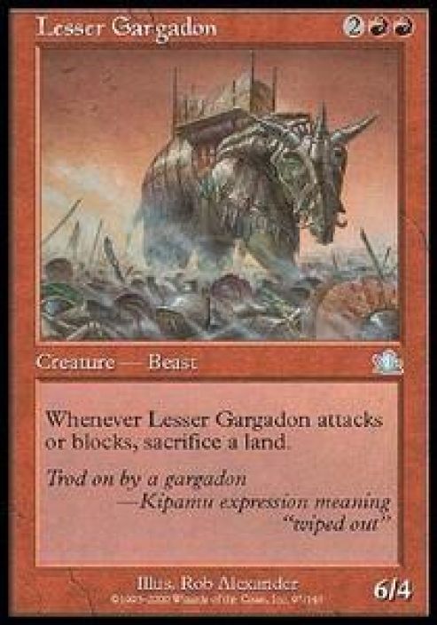 Lesser Gargadon Kunto: Excellent