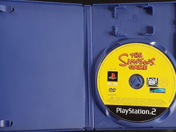 The Simpsons videopeli loose kaytetty PS2